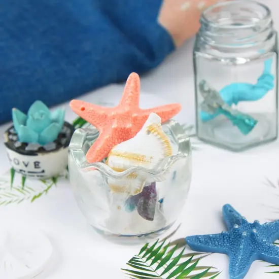 40 Pieces Resin Starfish Summer Ornaments {2}