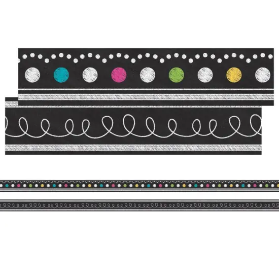 Chalkboard Brights Ribbon Runner {1}