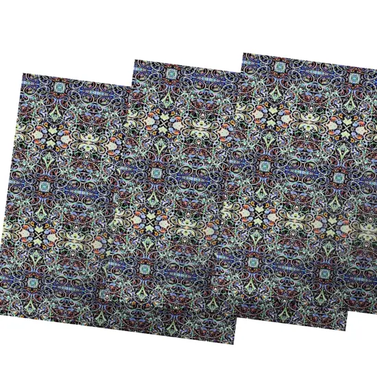 1 Yard Dream Abstract Printed Spandex Fabric {6}