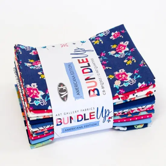 Americana Fat Quarter Bundle Up by AGF Studio for Art Gallery (CB-BFQ303) {1}