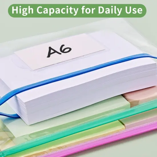 10 Pcs Poly Zip Envelope, A6 Size {2}