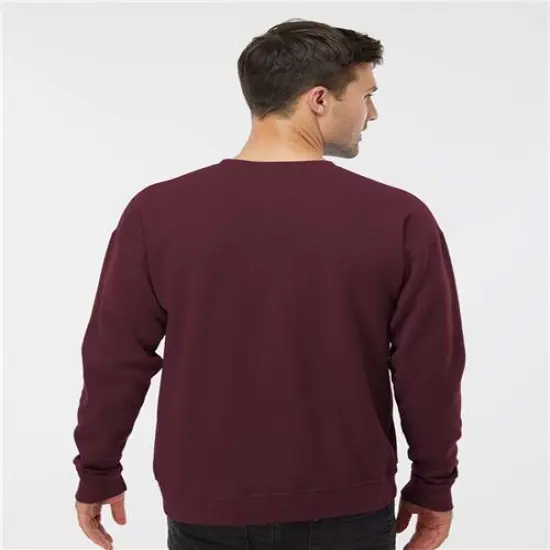 Augusta Sportswear&reg; Adult Fleece Crewneck Sweatshirt RED {7}