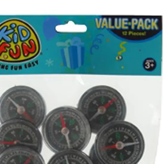 Magnetic Compasses Include 12 Units {4}