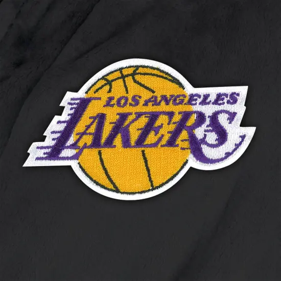 Los Angeles Lakers NBA Hooded Silk Touch Robe 26&times;47 Inches {5}