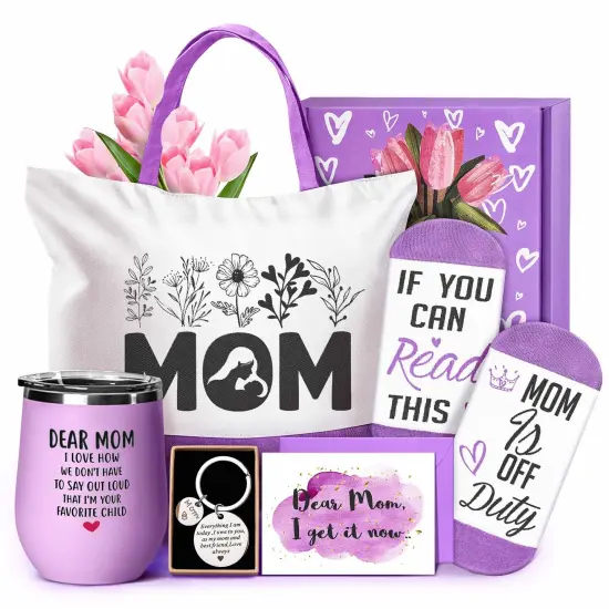 Mother's Day Gifts for Mom Mother-in-Law Newmom Stepmom, Unique Birthday Christmas Gifts from Daughter Son Kids, Best Bonus Thank You Mom Gift {1}