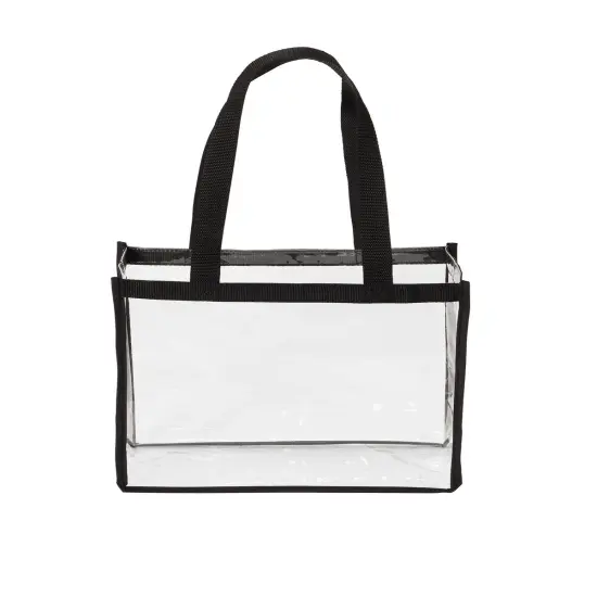 Port Authority&reg; Durable Clear Stadium Tote Bag {1}