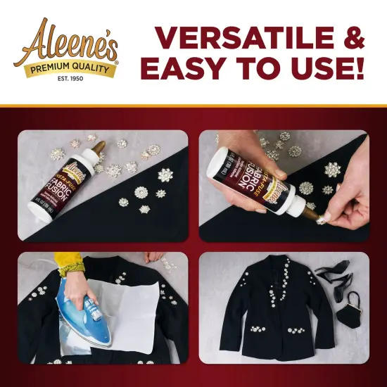 Aleene''s Insta-Fuse Fabric Fusion Thermo-Activated Instant Fabric Adhesive 4 fl. oz. {5}