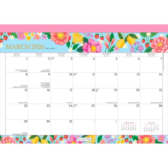 Bonnie Marcus OFFICIAL | 2026 15.5 x 11 Inch Monthly Desk Pad Calendar {2}
