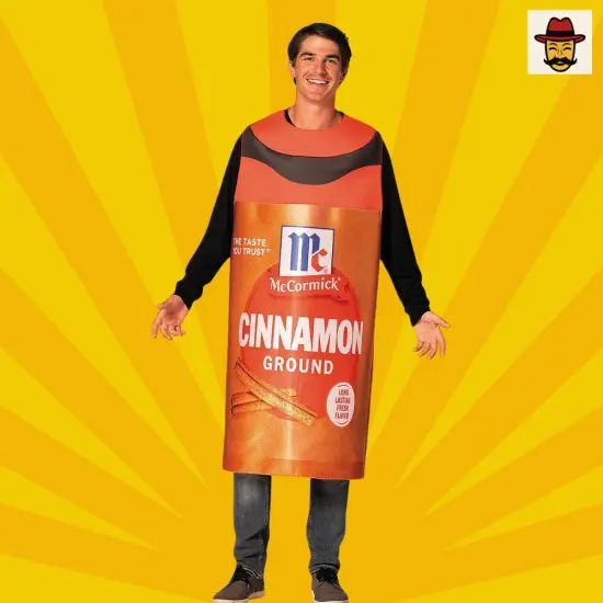 McCormick Cinnamon Spice Costume Funny Food Bottle Tunic {1}
