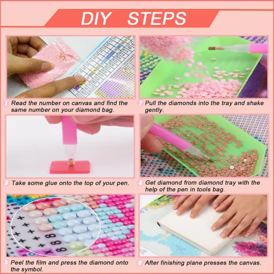 5D Halloween Diamond Painting Kits - 12x 16 Inch {5}