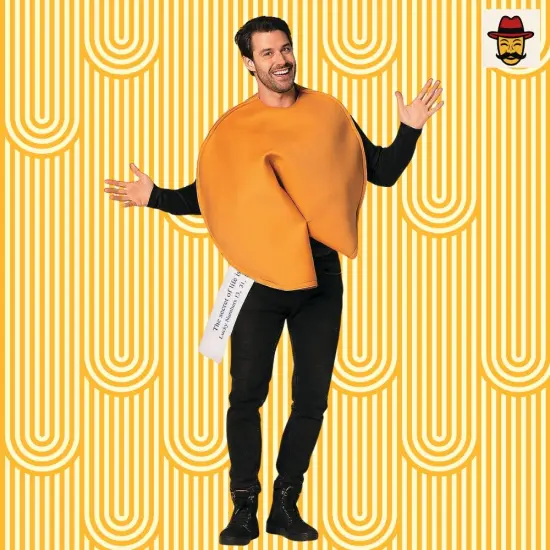 Fortune Cookie Costume Funny Food Tunic For Halloween Or Party Wear {2}