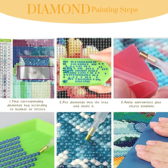 5D Skull Diamond Painting Kit - 14X14 Inch {5}