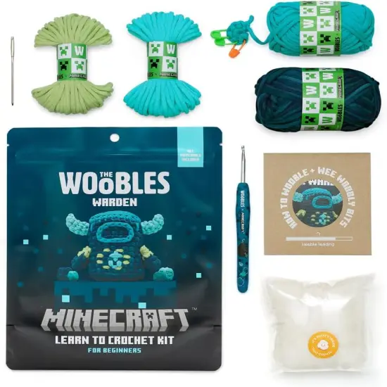 Beginner Crochet Kit for Adults & Kids {4}