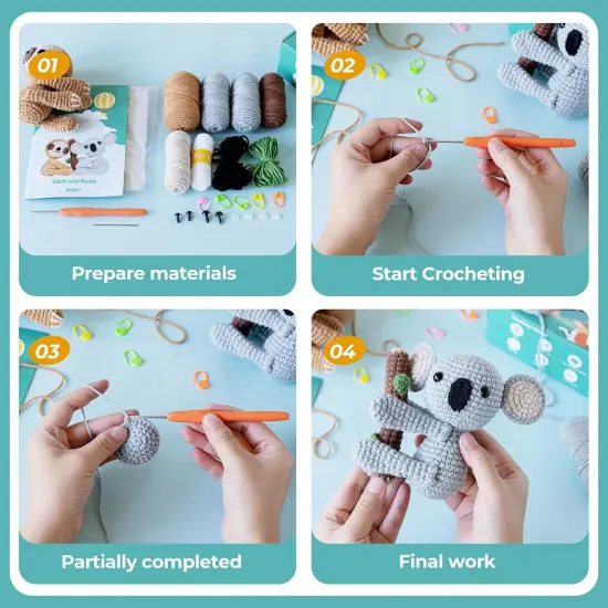 Crochet Kit for Beginners Kids Learn to Crochet for Starters {3}