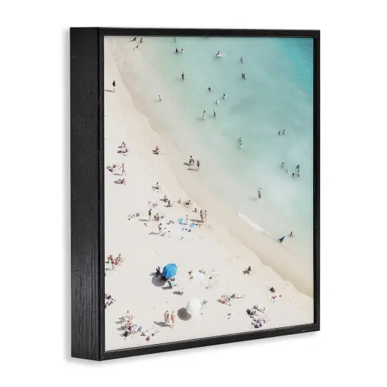Stupell Industries Summer Weather Beach Day Framed Giclee Wall Art Design by Danita Delimont {3}