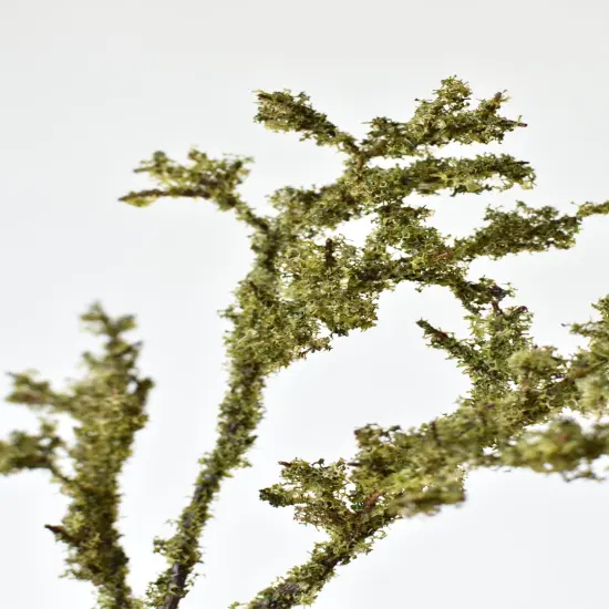 33" Faux Moss Twig Branch Stem {1}