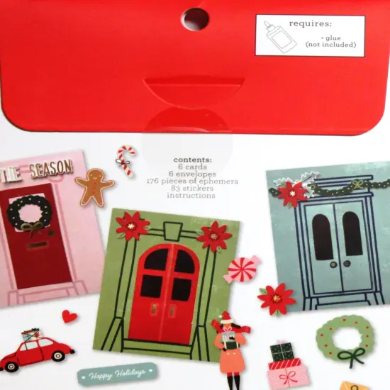 DCWV Door Christmas Cards Kit {2}