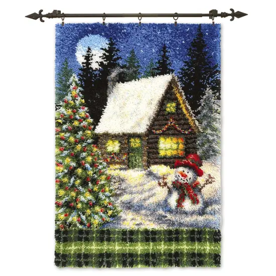 HerrschnersWinter Nights Latch Hook Kit Multi {1}