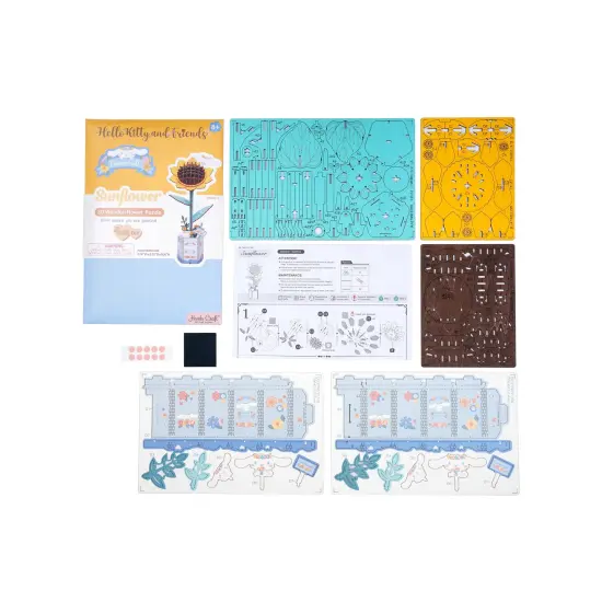 Hello Kitty&reg; and Friends Cinnamoroll Sunflower - 3D Wooden Flower Puzzle {5}