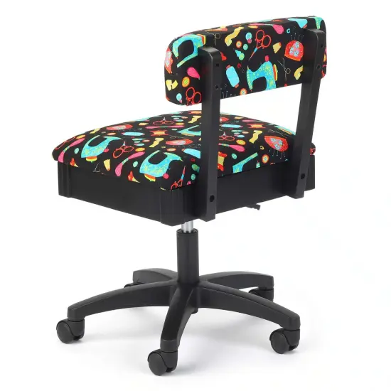 Arrow Black Notions Hydraulic Sewing Chair &ndash; H7013B {3}