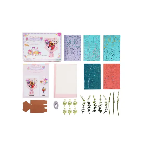 Hello Kitty&reg; and Friends Flower Bouquet - 3D Wooden Puzzle {4}