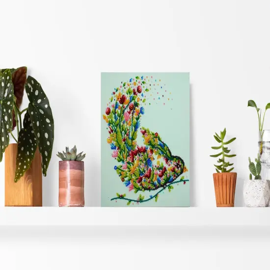 Bead embroidery kit - A singing bird {3}
