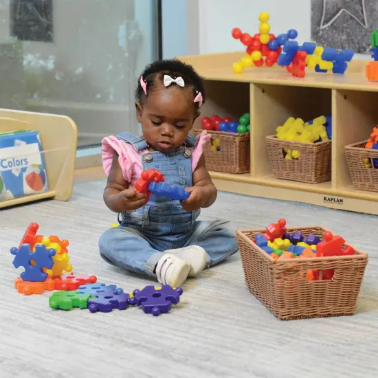 Joyn Toys Jumbo Hexagon Manipulative Set - 48 Pieces {3}