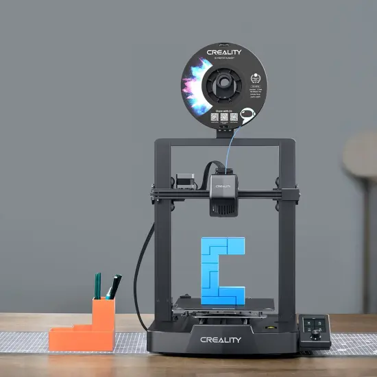 Creality Ender 3 V3 SE 3D Printer with CR Touch Auto Leveling Dual Z-Axis Auto Filament Loading 250mm/s Faster Printing Sprite Direct Extruder Print Size 8.66x8.66x9.84 inch {4}