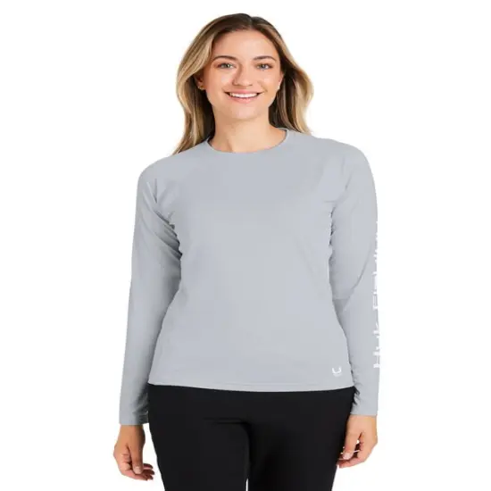 HUK&reg; Ladies Pursuit Long-Sleeve T-Shirt Patina {4}
