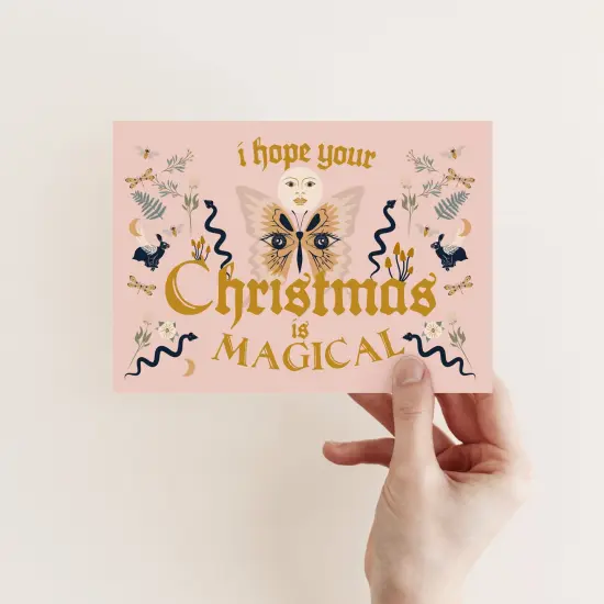 Magical Christmas Greeting Cards Boxed Set &ndash; 24 Enchanting Holiday Notecards with Whimsical Designs, Perfect for Sending Unique and Mystical Festive Wishes {4}