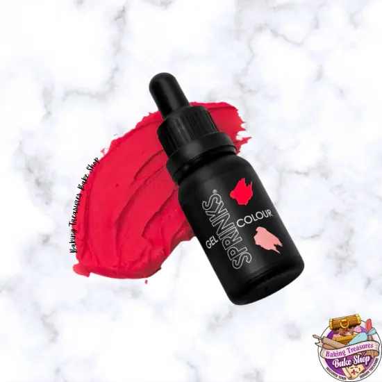 Sprinks Red Gel Colour - 15ml {1}