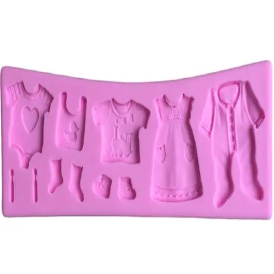 Baby Clothes Silicone Mold {6}