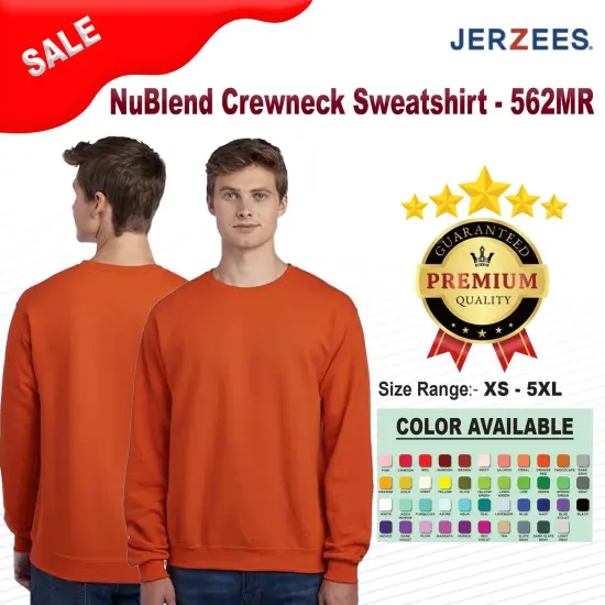 JERZEES&reg; NuBlend Crewneck Sweatshirt {2}
