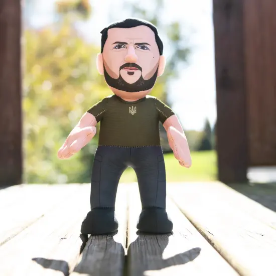 Bleacher Creatures Historical President Volodymyr Zelenskyy 10" Plush Figure {6}