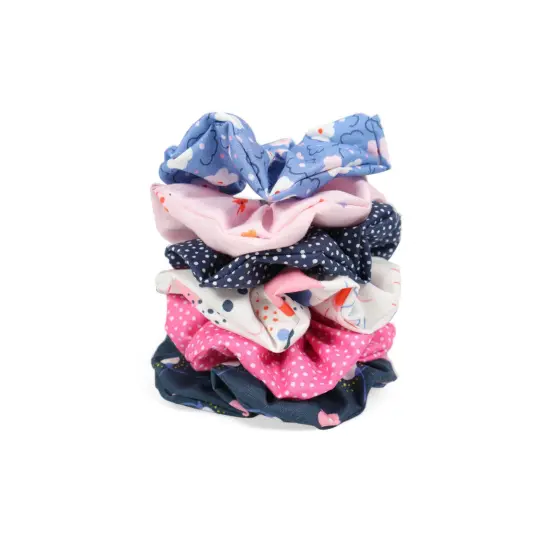 Crosscut Sewing Co.&reg; Scrunchie Sewing Project Kit for Beginners with Fabric, Instructions and Video Cozy floral {4}