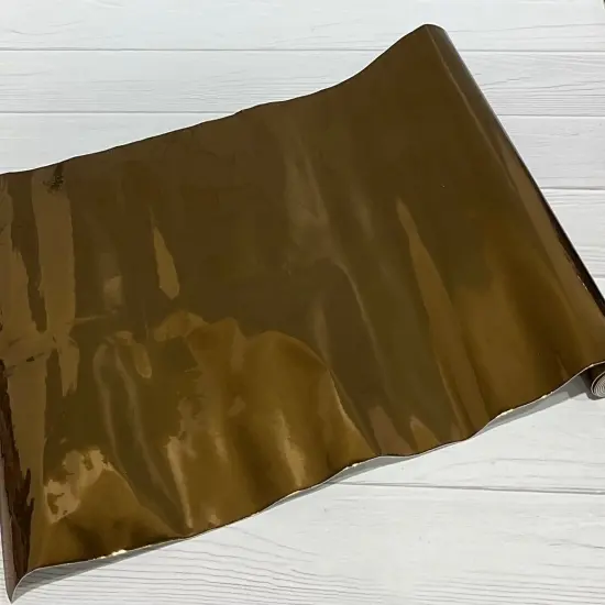 Bronze Metallic Mirror Vinyl {1}