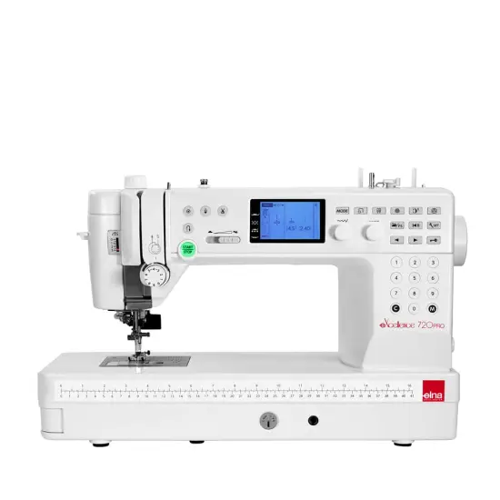 Elna eXcellence 720PRO Computerized Sewing and Quilting Machine {1}