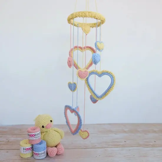 DIY Crochet Kit by HoookedMobile with Hearts Honolulu Popcorn PAK298-400 {1}