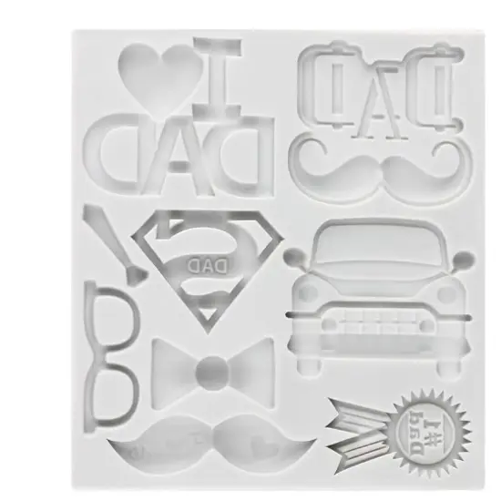Best Dad Ever Silicone Mold {4}