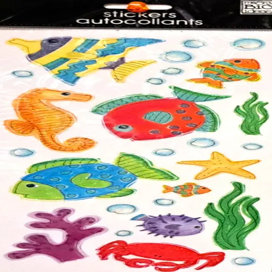 Me & My Big Ideas Simply Tropical Fish Stickers {1}