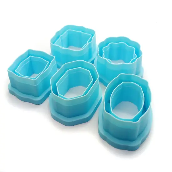 Small Frames Clay Cutter Set, 5 Frame Shapes, Adorabilities {3}