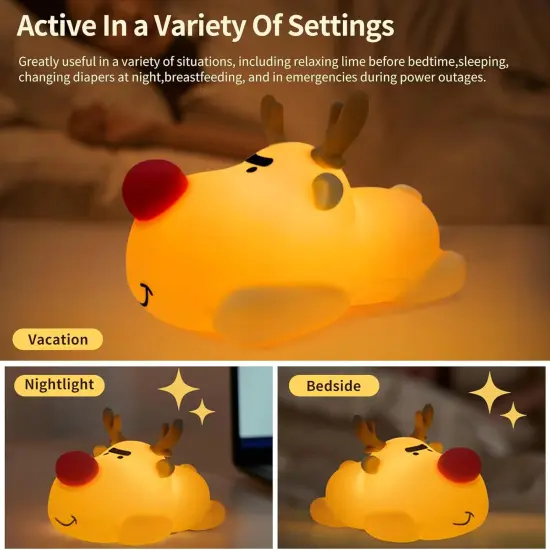 3-Level Dimmable Rechargeable Nursery Nightlight {4}