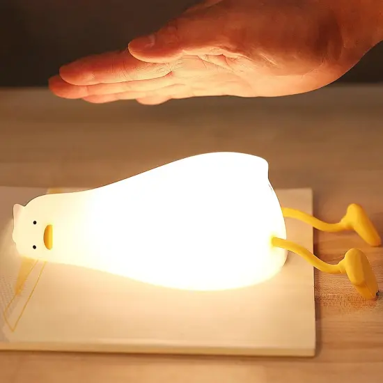 Duck Night Light - Touch Control, USB-C Charging & Timer {1}