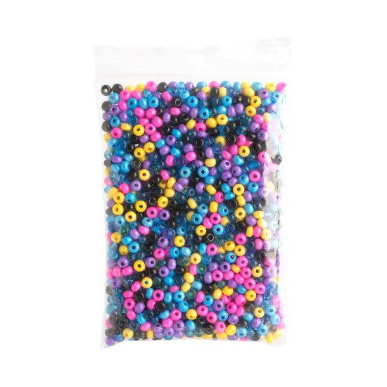 John Bead 6/0 Mixed Czech Glass Seed Beads, 100g Candy Shop Mix {4}