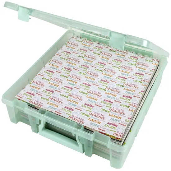 Artbin Super Satchel Single Compartment-Mint, 15.25"X14"X3.5" {6}