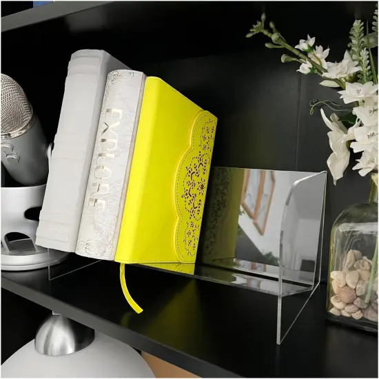 Plymor Clear Acrylic 29-CD Display Shelf, 12" W x 7" D x 5.5" H {3}