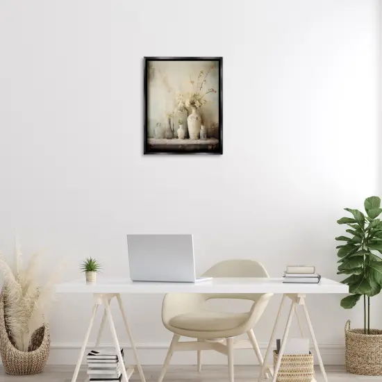 Stupell Industries Faded Floral Beauty Still Life Floating Frame Design by Arlington Prints {2}