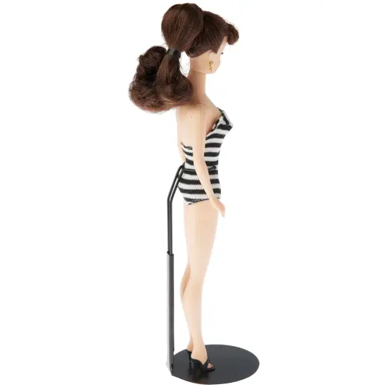 Plymor DSP-5125B Black Adjustable Doll Stand, fits 10, 11, and 12 inch Slim Waist Dolls, Waist is 1.125" - 1.5" wide, 3.25" - 4" around {4}