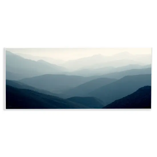 Stupell Industries Foggy Blue Mountains Wall Plaque Design by Gemma Bardot {1}