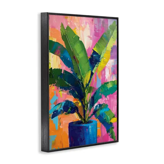 Stupell Industries Modern Bright House Plant Framed Giclee Design by LSR Design Studio {3}